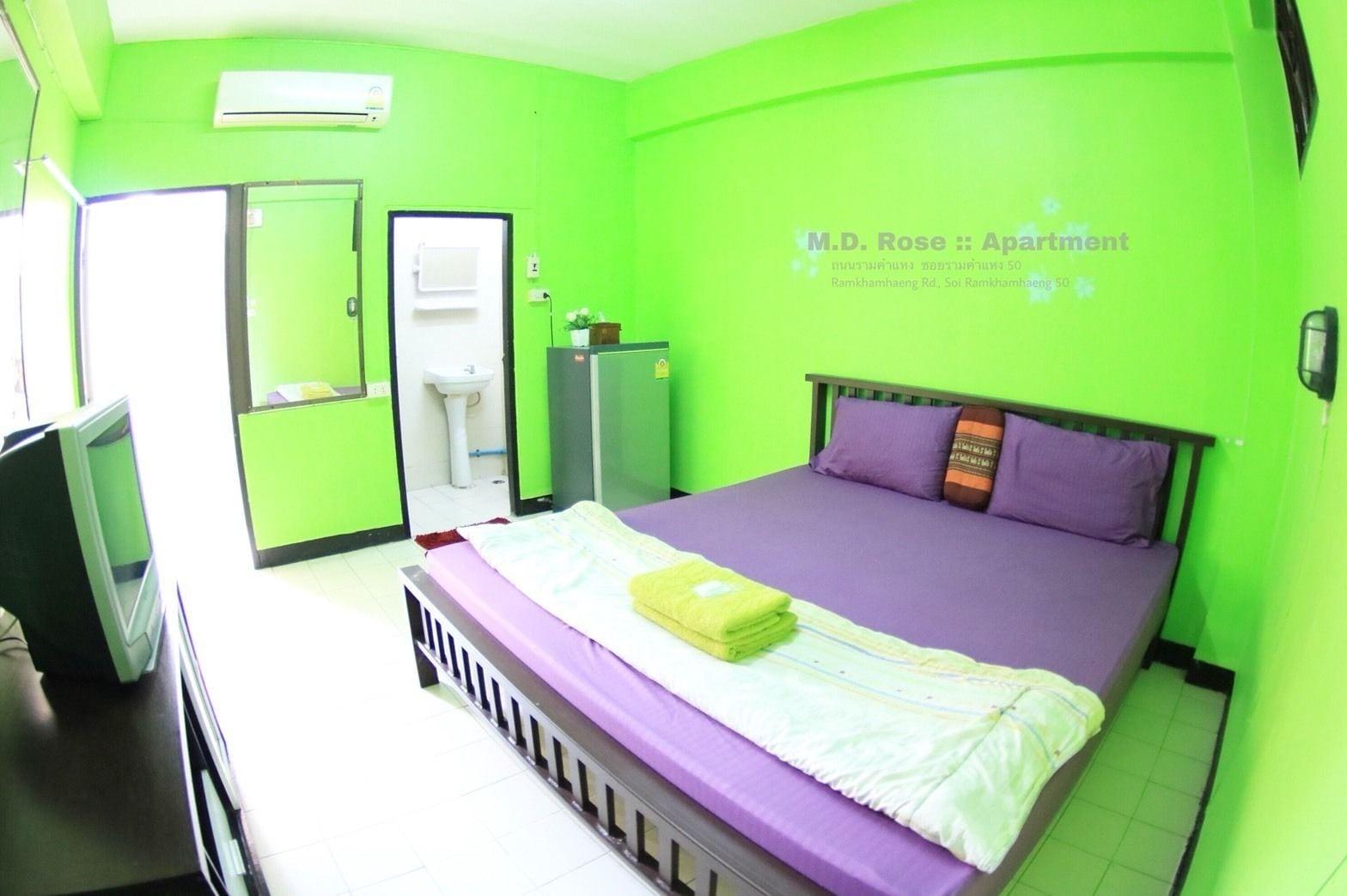 Md Rose Apartment Bangkok Bagian luar foto